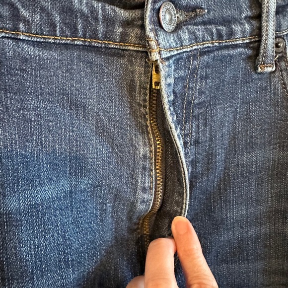 Levis 559 Mens Relaxed Straight Leg Jeans Dark Wash Blue Stretch 36x30 - Picture 6 of 9